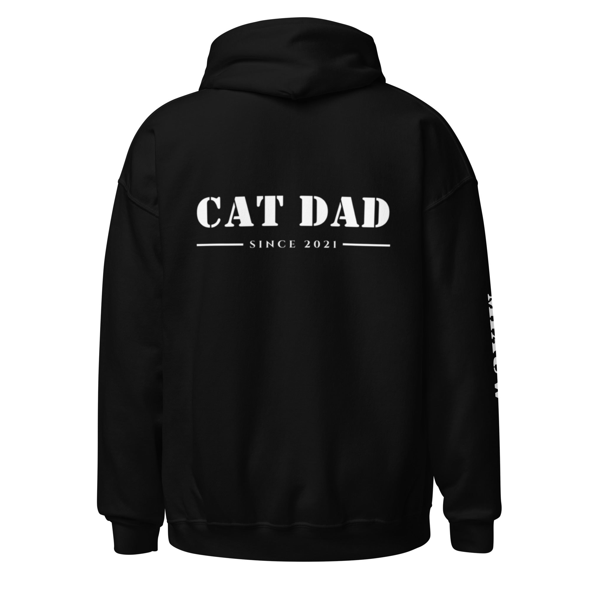 "Cat Dad" Hoodie - Personaliseerbare Trui